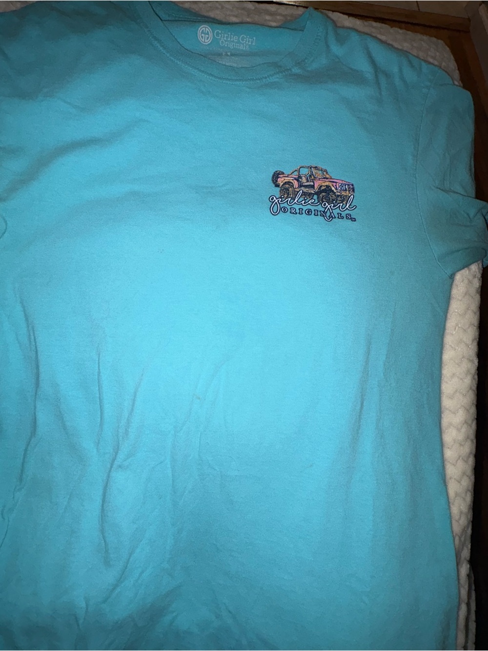 Girlie Girl Originals Aqua Short Sleeve Graphic Tee